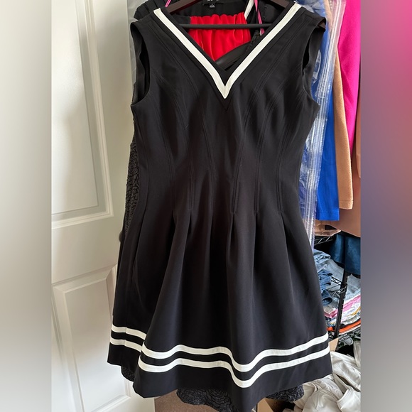 H&M | Dresses | Beautiful Black And White Trim Dress | Poshmark H&M | Dresses | Beautiful Black And White Trim Dress | Poshmark